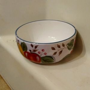 Set of three heritage mint bowls